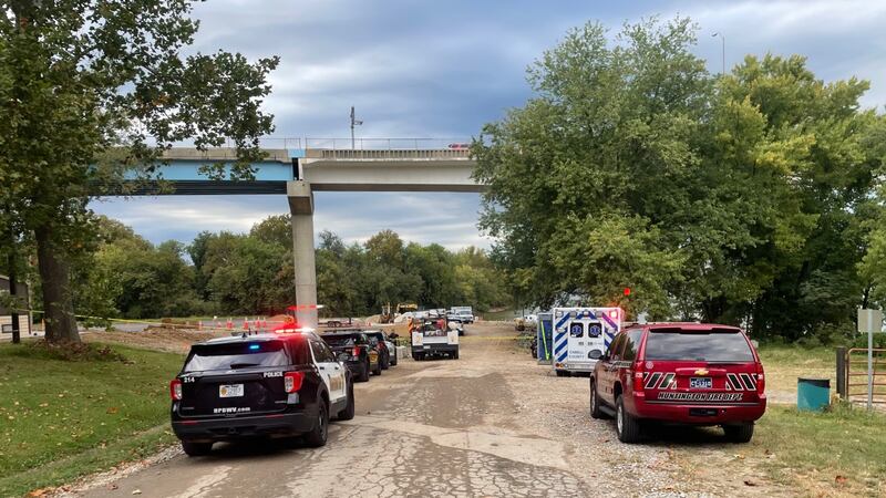 First responders are searching the Ohio River for a possible drowning victim.