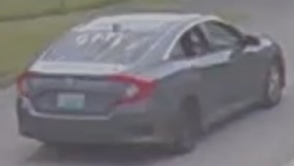 18-yr. old Malachi Mullins is believed to have left the scene of a shooting in a Gray Honda.
