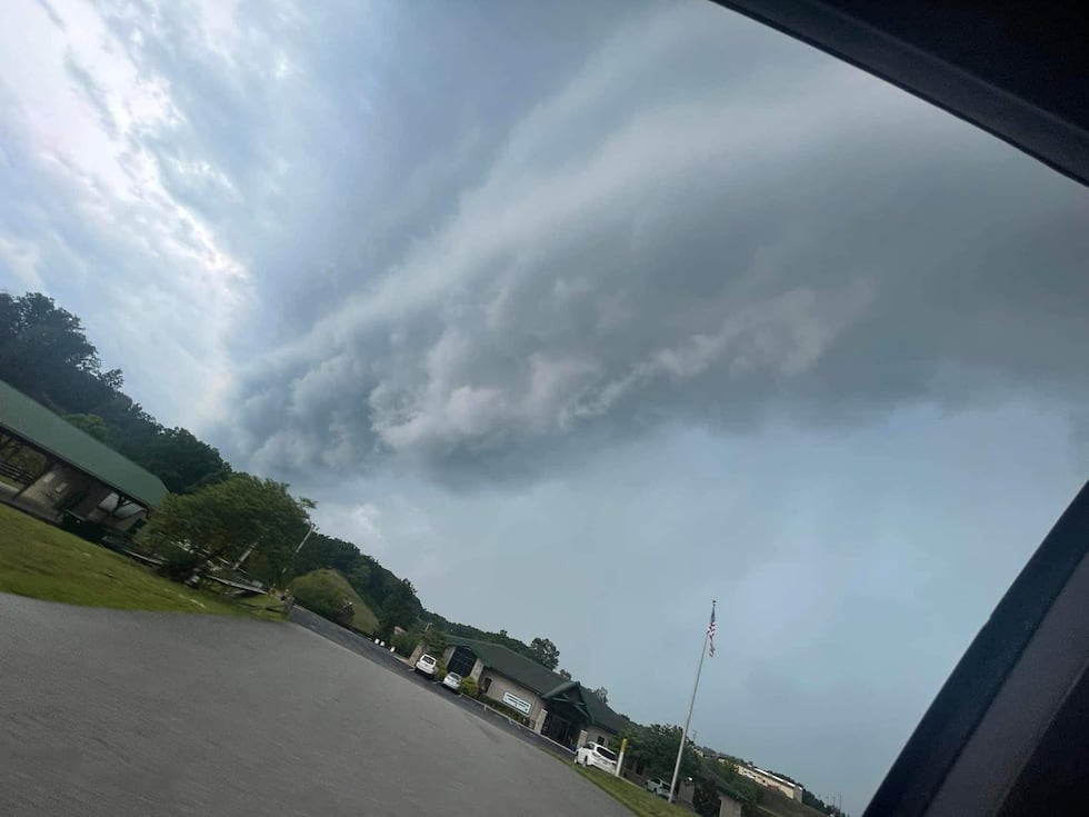 Some Louisa residents said the storm looked like a tornado.