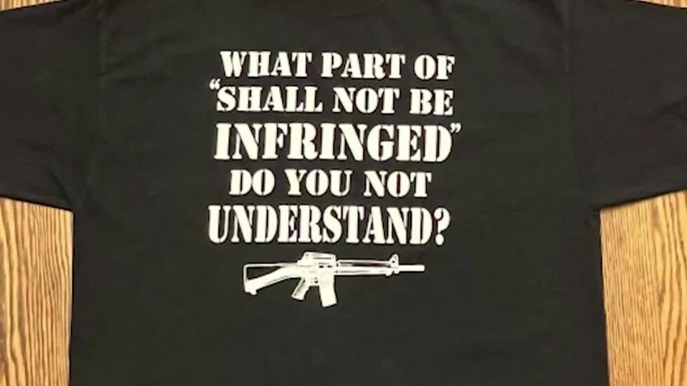 An Iowa student is suing her school and teacher after she was suspended for wearing a pro-2nd...
