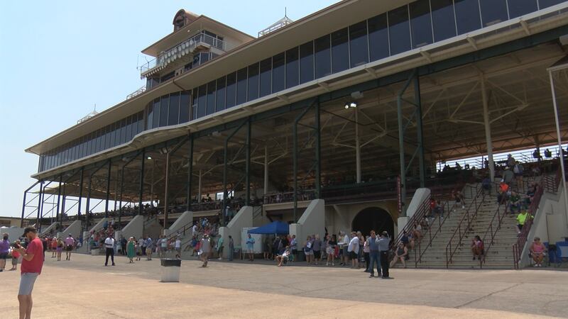 Horse racing fans flock to Henderson to watch the continuation of live racing at Ellis Park...