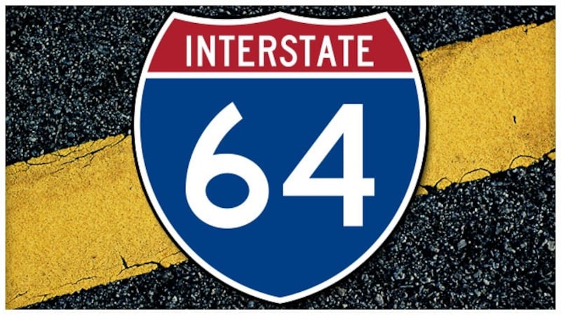 I-64 West back open after hay fire
