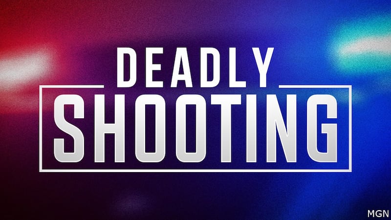 Deadly shooting investigation.
